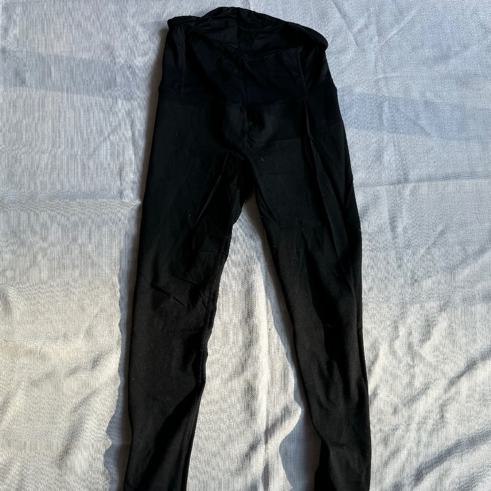 Isabel Maternity Black Leggings - Size Small